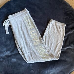 Aeropostale: Gray Joggers with Yellow Accents